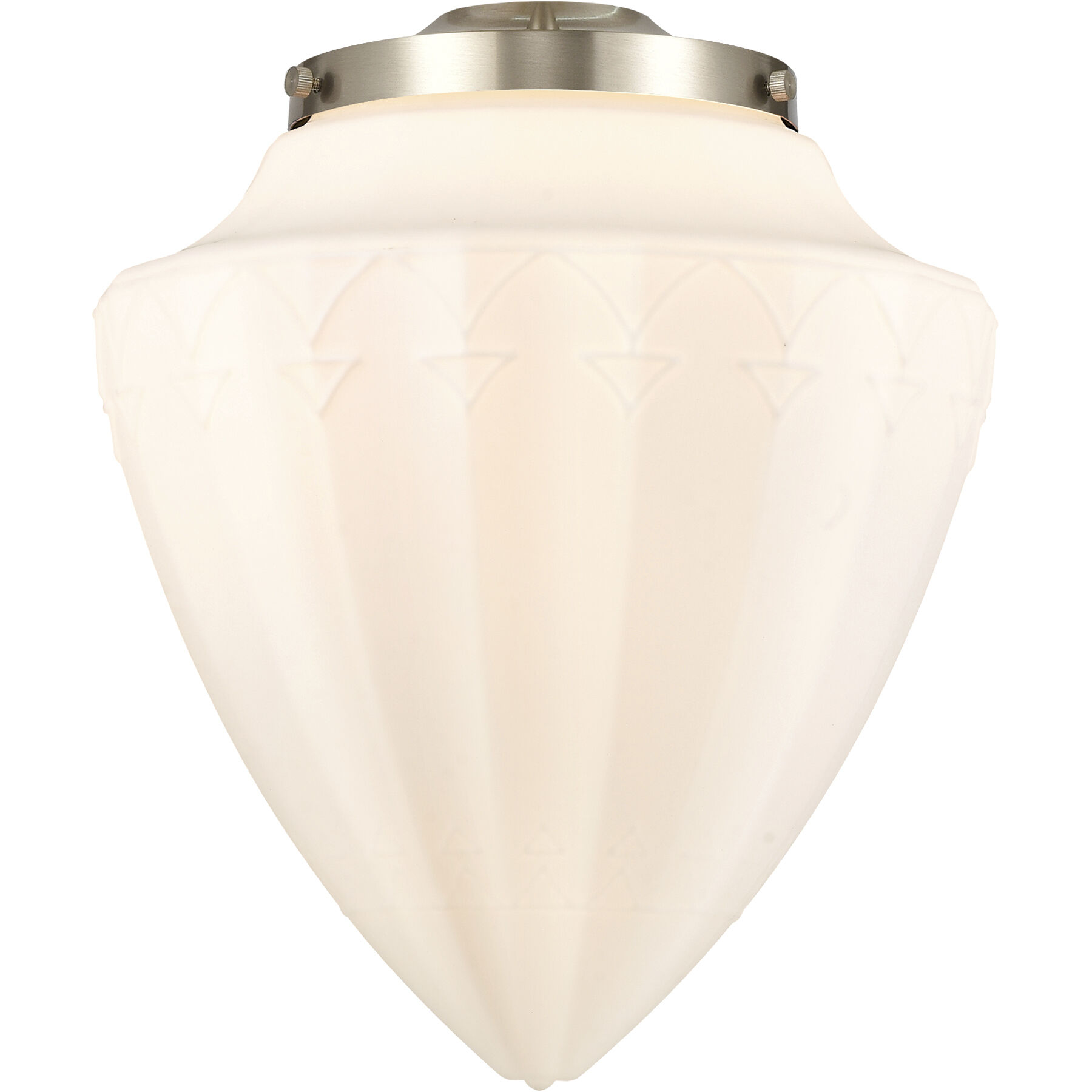 Franklin Restoration Bullet 1 Light 12 inch Brushed Brass Mini Pendant Ceiling Light in Incandescent, Matte White